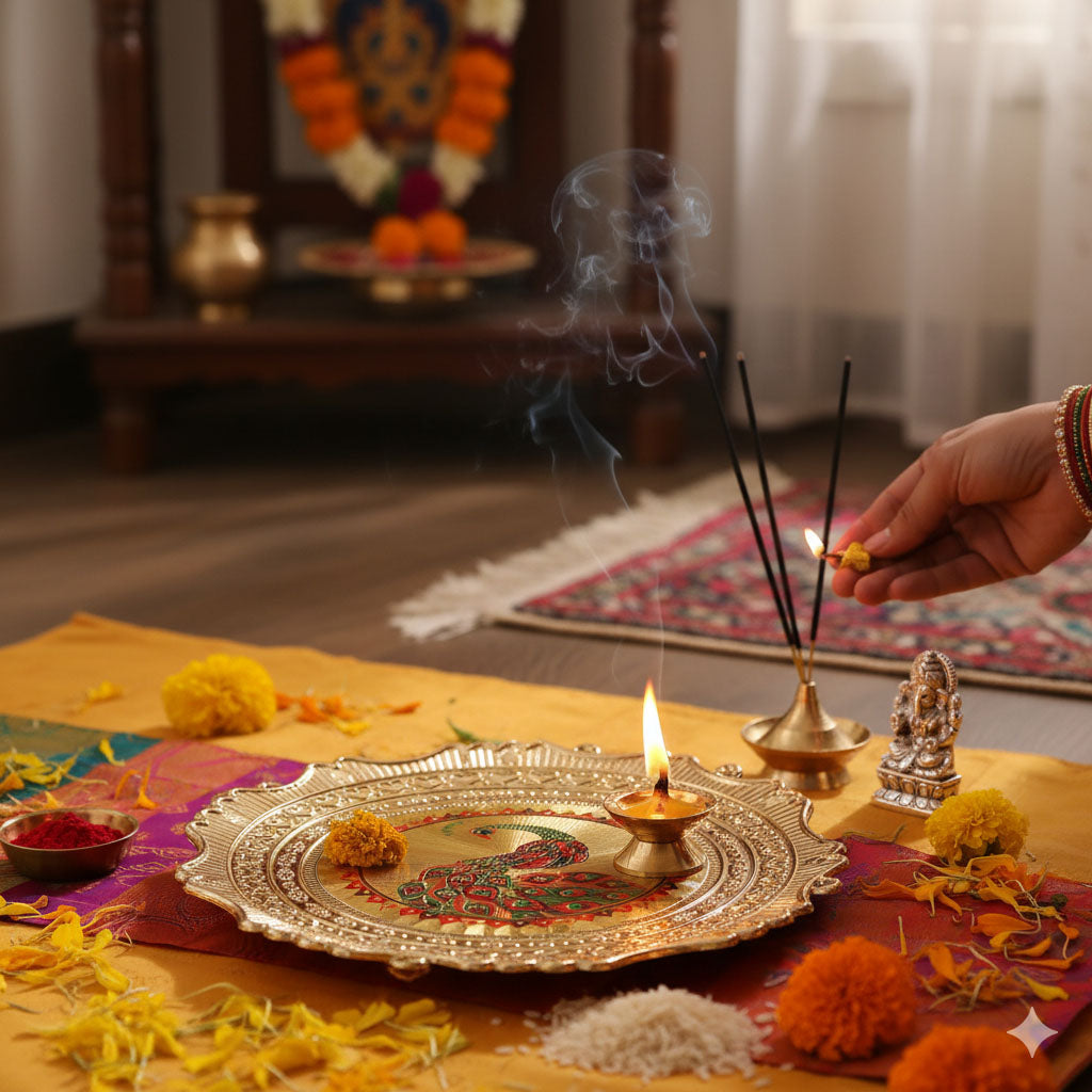 puja thali for gifting