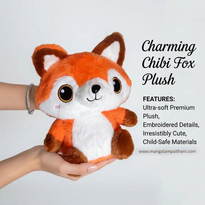 soft fox stuffed animal toy